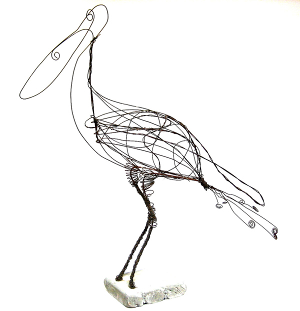 oiseau-pelican-fil-de-fer